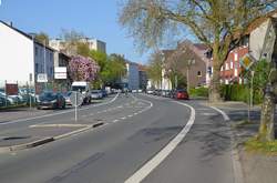 Markstraße in Bochum-Weitmar, Ecke Immenweg