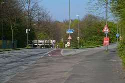 Markstraße, Ecke Zubringer Unistraße