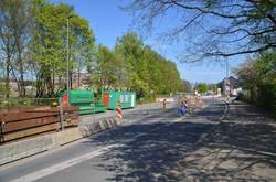 Baustelle Markstraße in Steinkuhl 2017 (2)