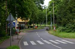 Bahnübergang Harpener Straße, Ecke Blumenstraße Bochum