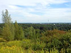 Tippelsberg Bochum, Blick Richtung Süden, Juli 2017