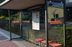 Auf der Prinz, Bochum - Bushaltestelle (1)